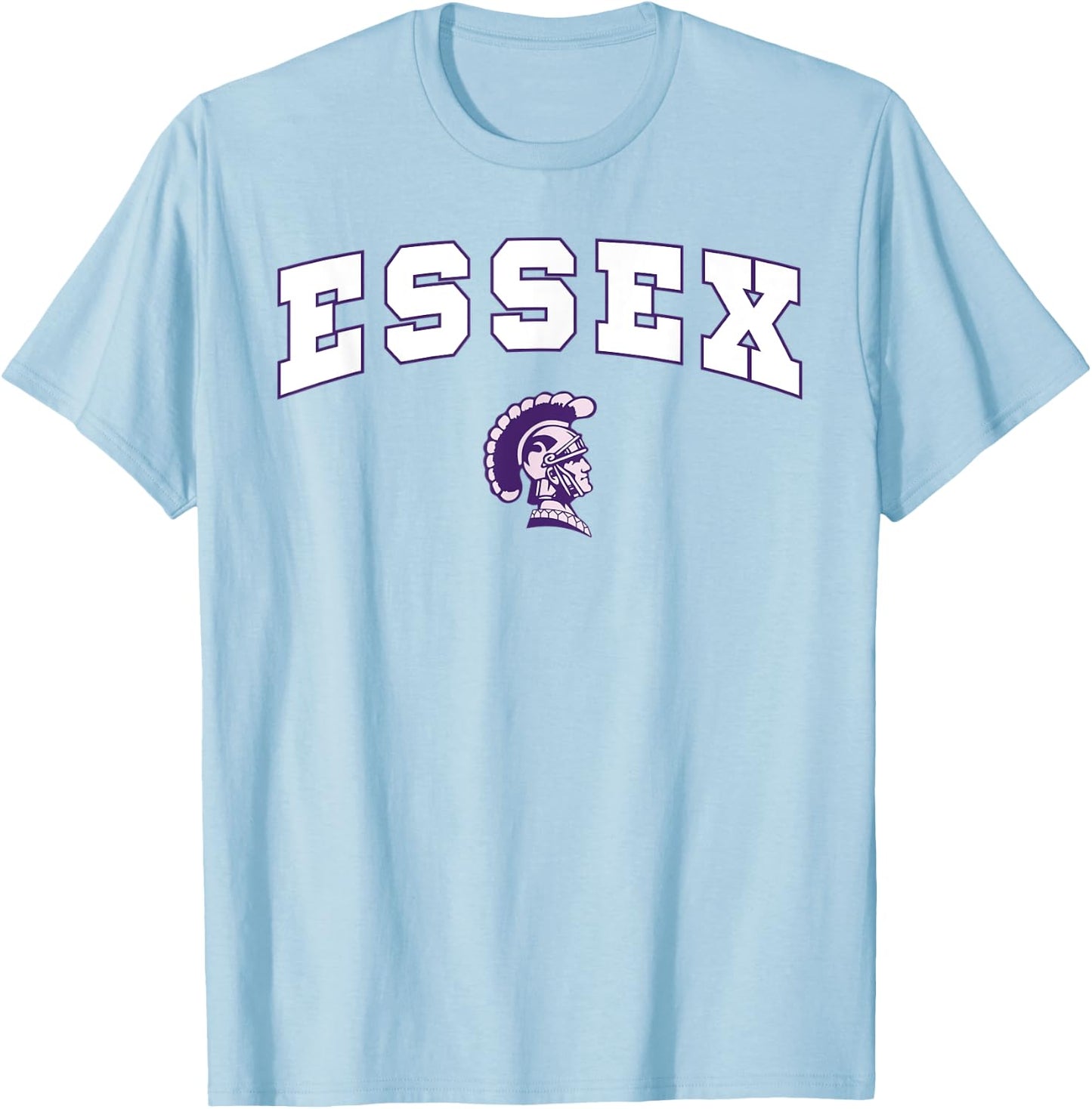 Essex High School Trojans T-Shirt - T-Shirt | Light Blue