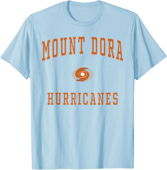 Mount Dora High School Hurricanes T-Shirt - T-Shirt | Light Blue