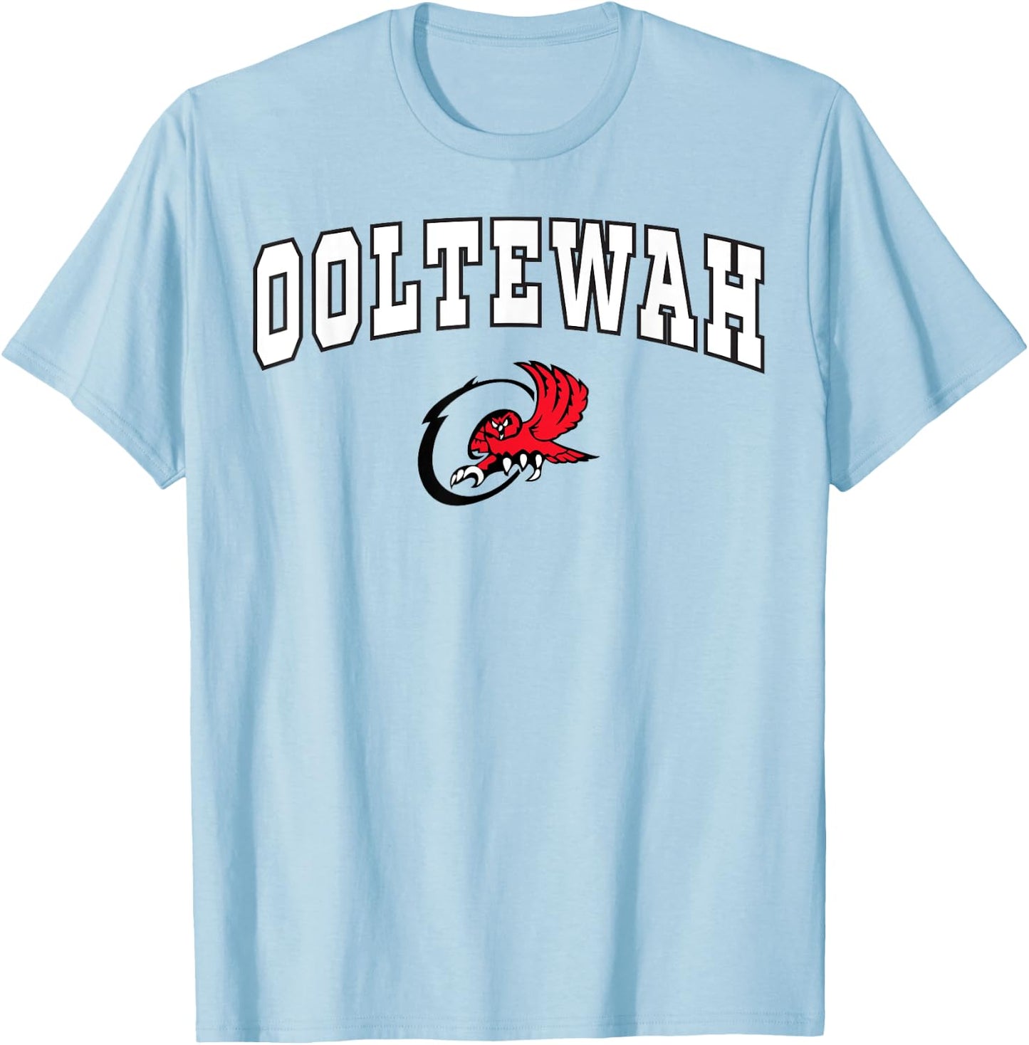 Ooltewah High School Owls C2 T-Shirt - T-Shirt | Light Blue