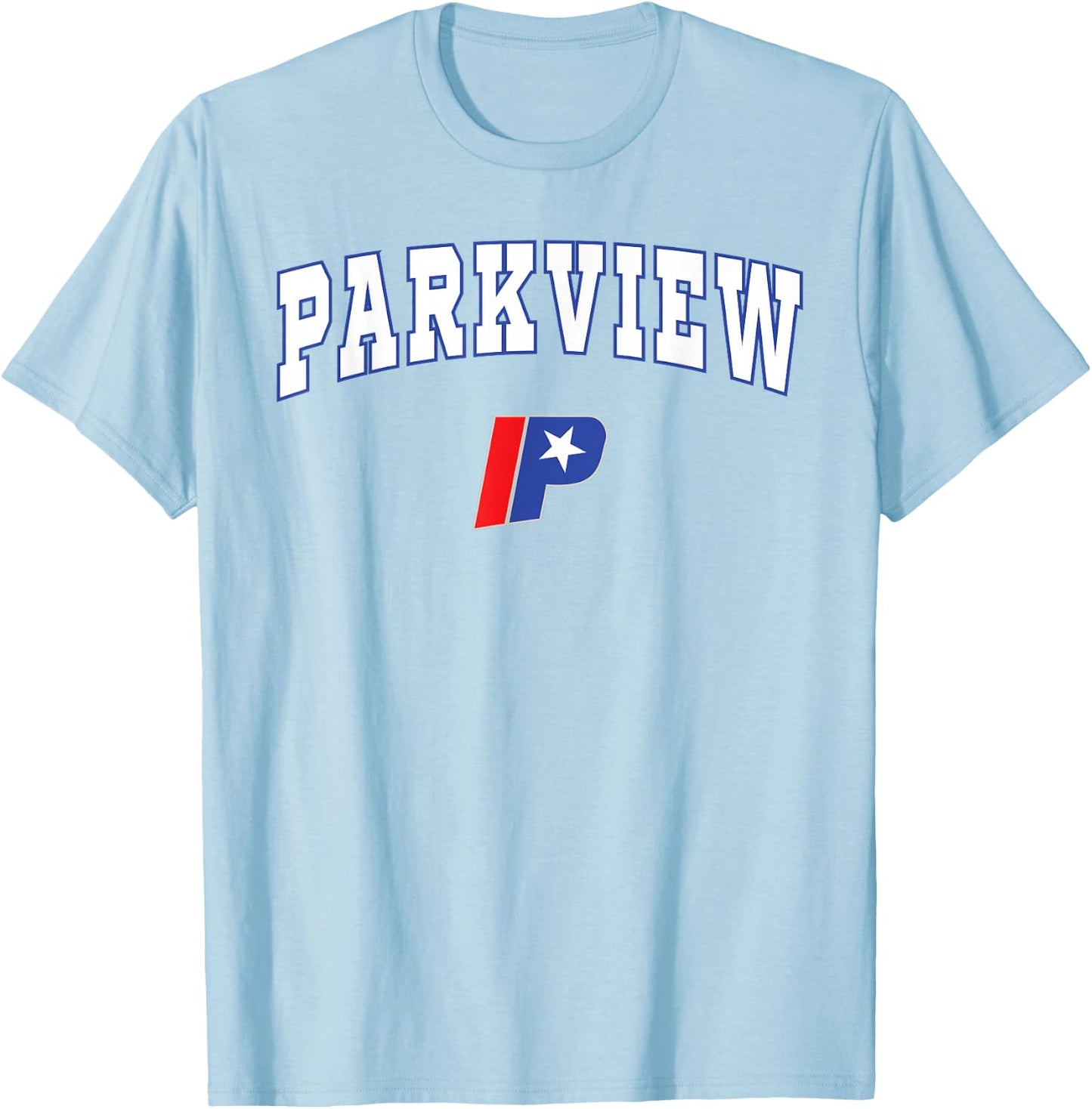 Parkview Arts-Science Magnet High School Patriots T-Shirt - T-Shirt | Light Blue