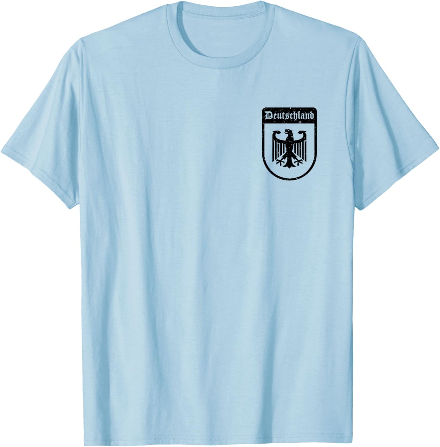 Deutschland Flagge Deutscher Adler Deutschland T-Shirt - T-Shirt | Light Blue