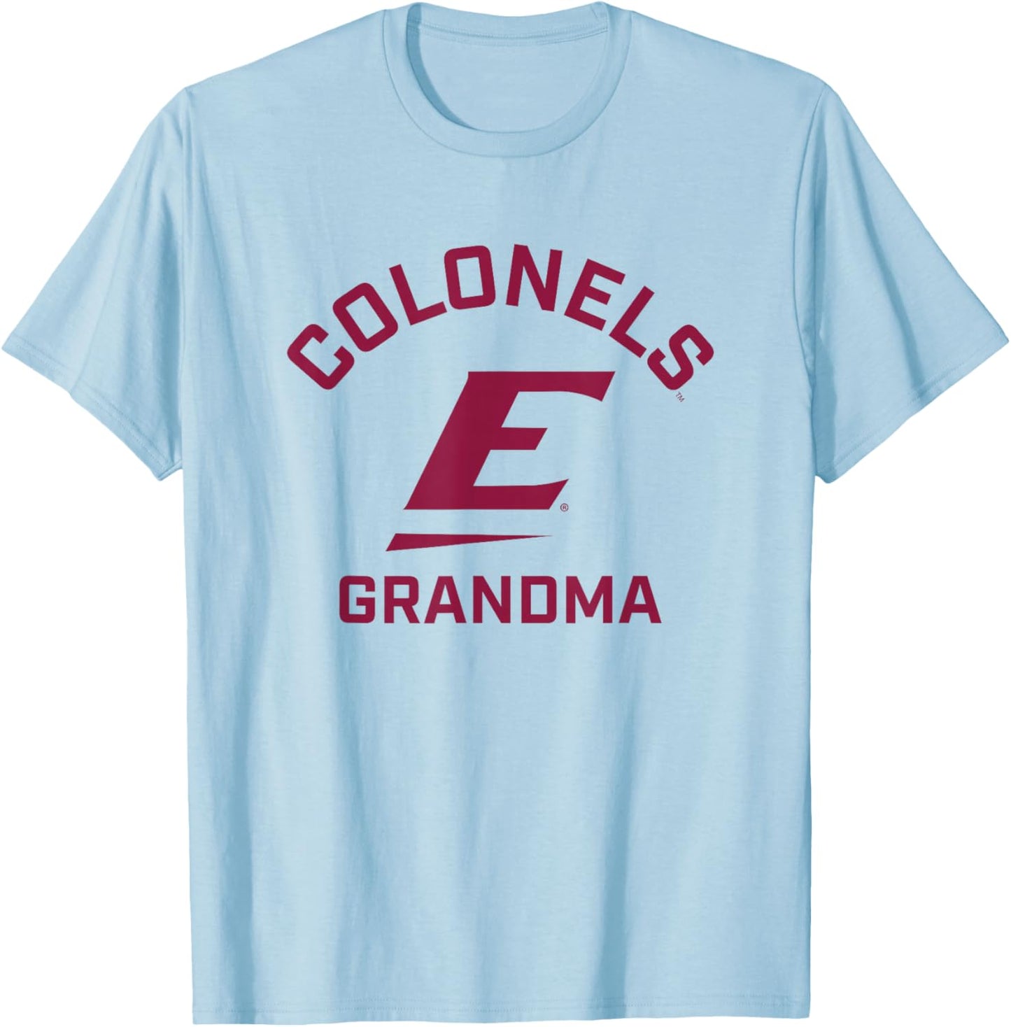 Eastern Kentucky University EKU Colonels Arched Grandma T-Shirt - T-Shirt | Light Blue