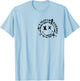 Vintage Skeleton Hand I Match Energy So How We Gon Act Today T-Shirt - T-Shirt | Light Blue