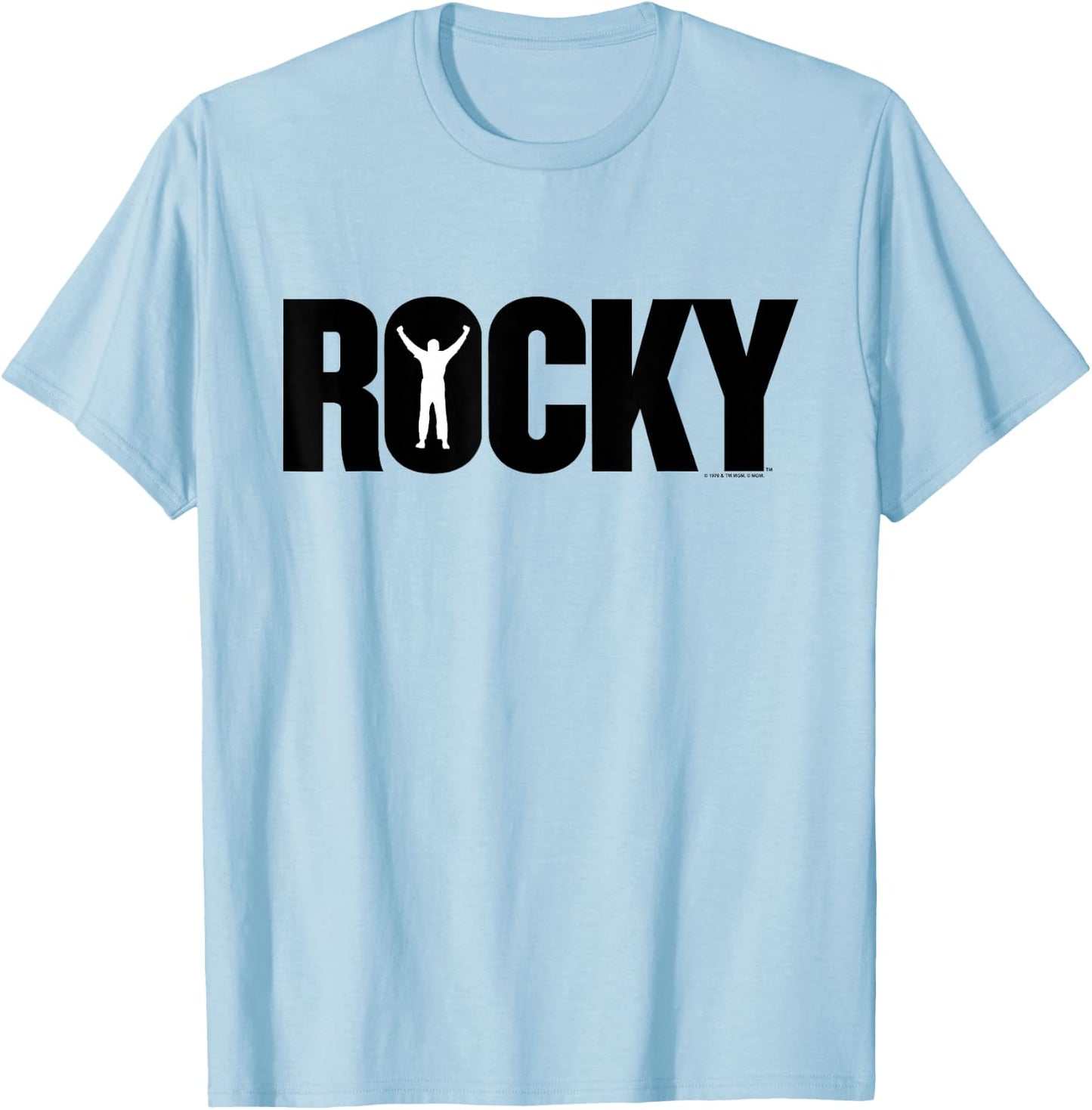 Rocky Logo T-Shirt - T-Shirt | Light Blue