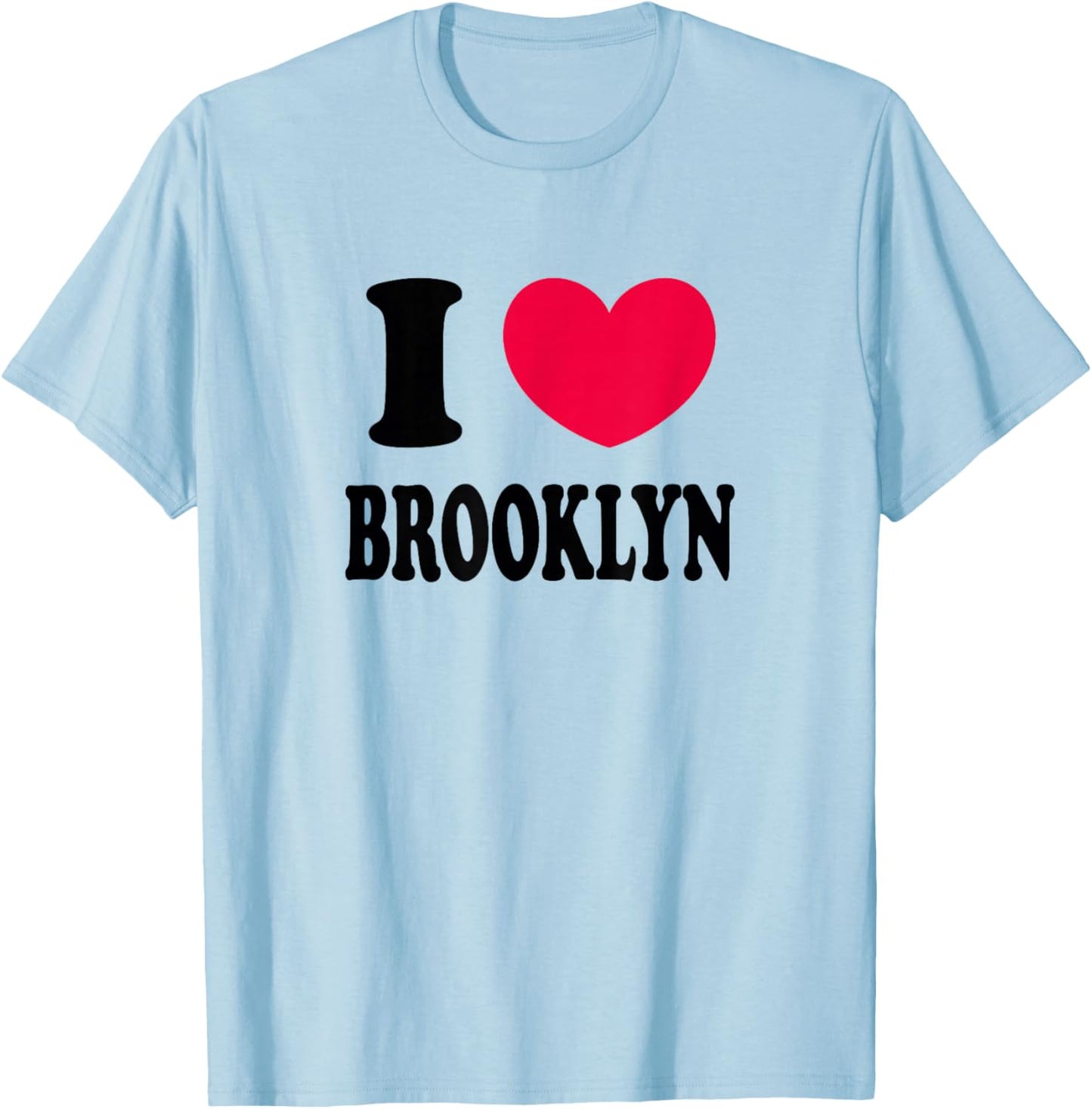 I Love Brooklyn T-Shirt - T-Shirt | Light Blue