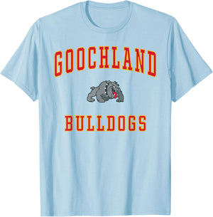 Goochland High School Bulldogs T-Shirt - T-Shirt | Light Blue