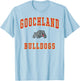 Goochland High School Bulldogs T-Shirt - T-Shirt | Light Blue