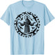 St Francis of Assisi Patron Saint of Animals Birds T-Shirt - T-Shirt | Light Blue