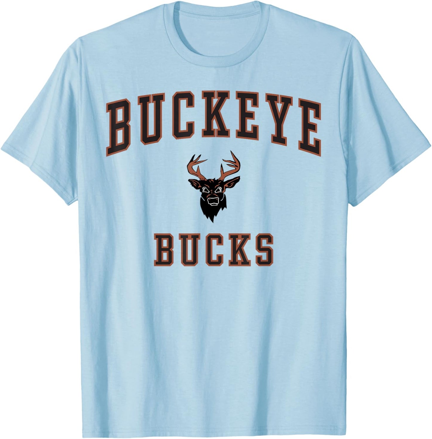 Buckeye High School Bucks C1 T-Shirt - T-Shirt | Light Blue