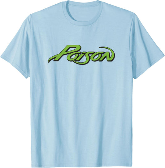 Poison - Classic Logo T-Shirt - T-Shirt | Light Blue