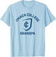 Ithaca College Bombers Arched Grandpa T-Shirt - T-Shirt | Light Blue