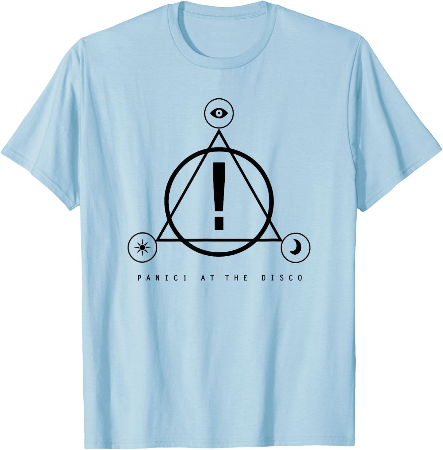 Panic! At The Disco - Symbol Logo T-Shirt - T-Shirt | Light Blue
