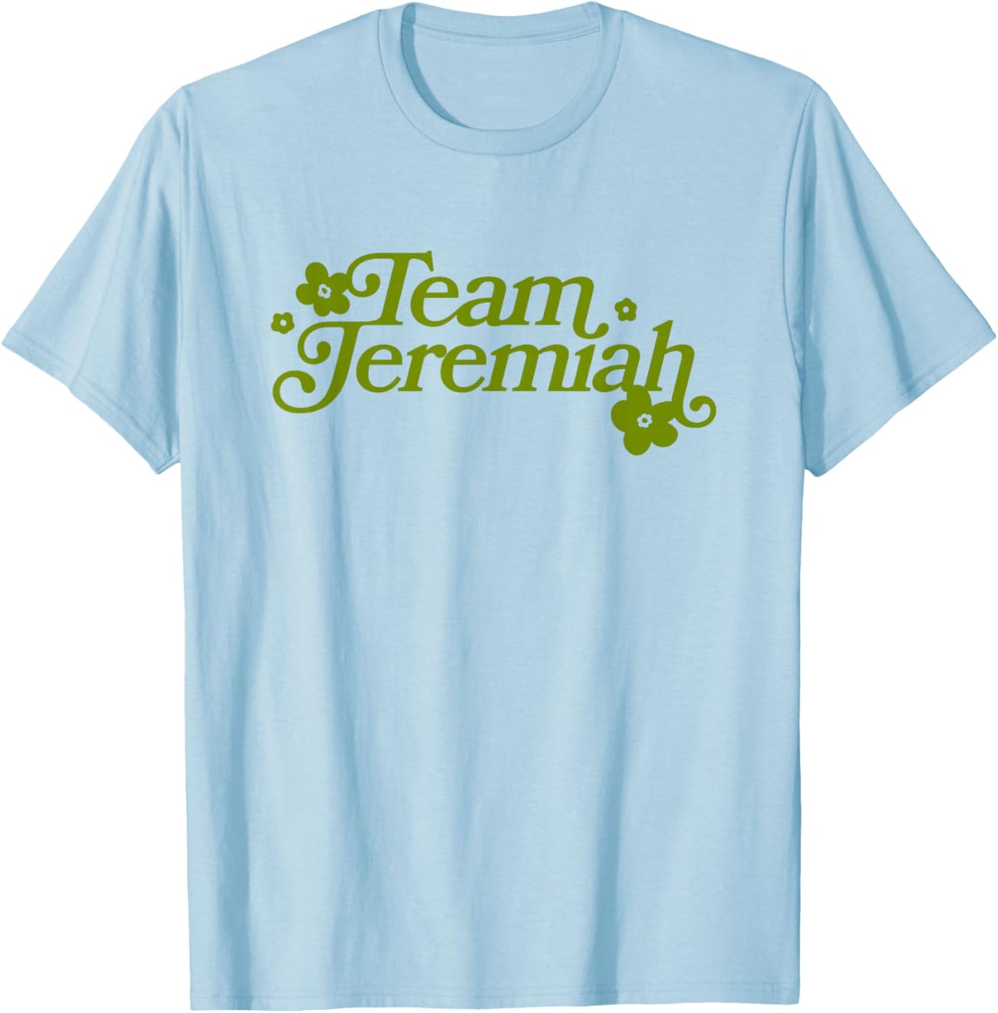 The Summer I Turned Pretty - Team Jeremiah Floral T-Shirt - T-Shirt | Light Blue