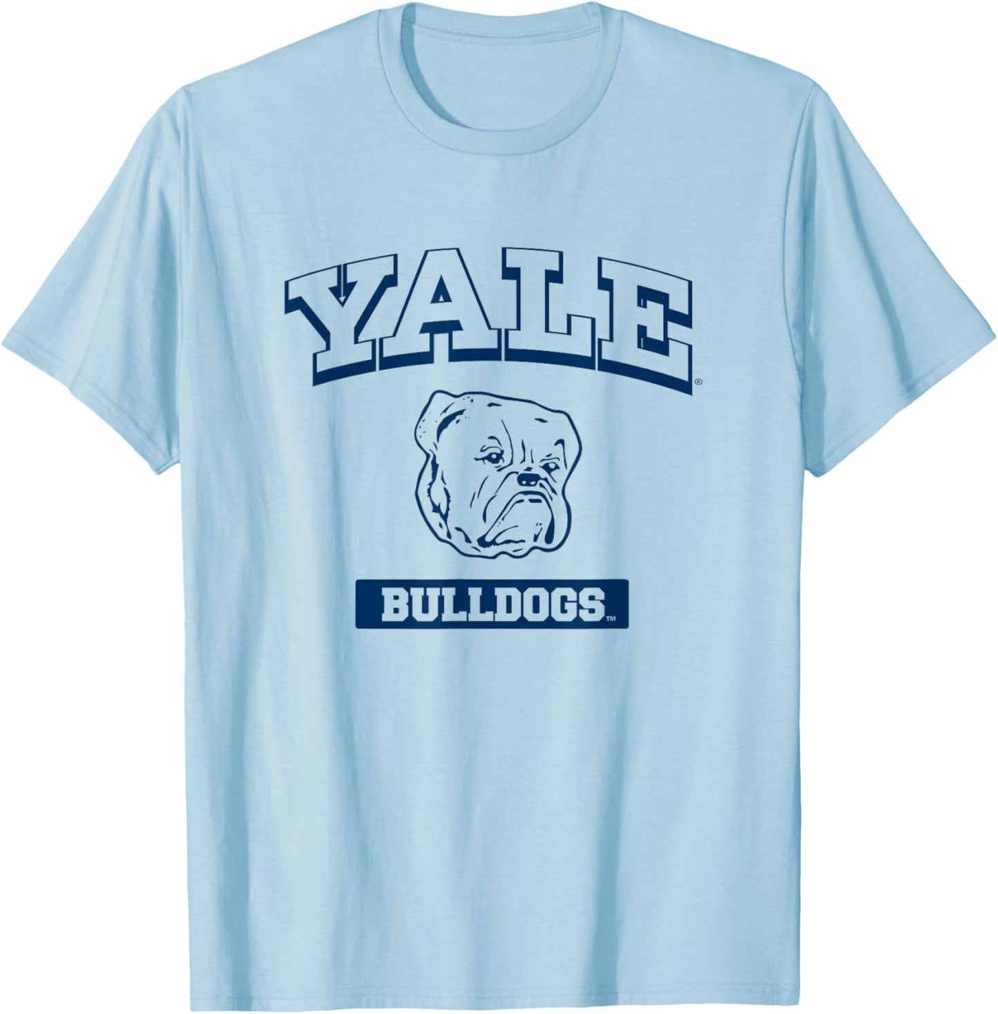 Yale University Blue Bulldogs T-Shirt - T-Shirt | Light Blue
