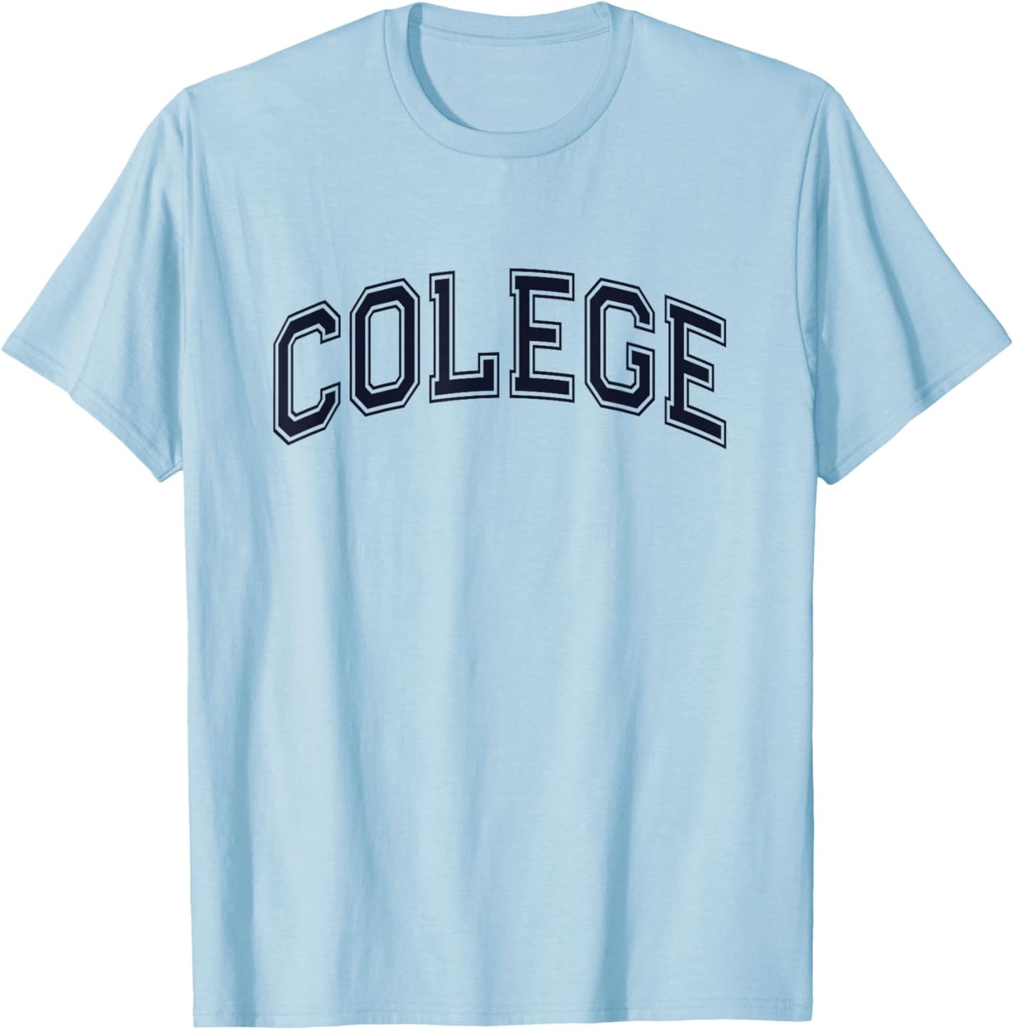Funny College Misspelled COLEGE Spelling Error My University T-Shirt - T-Shirt | Light Blue