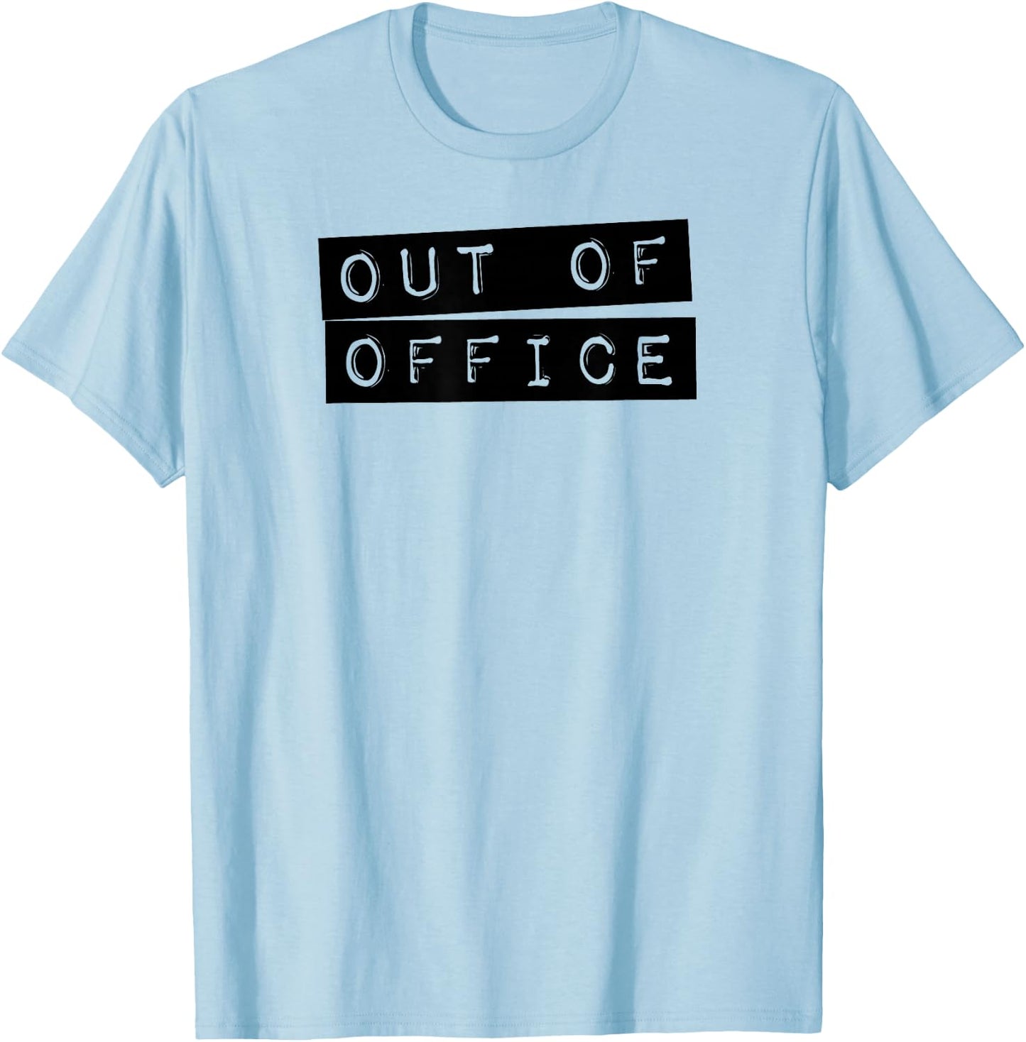 Out of Office Vacation T-Shirt - T-Shirt | Light Blue