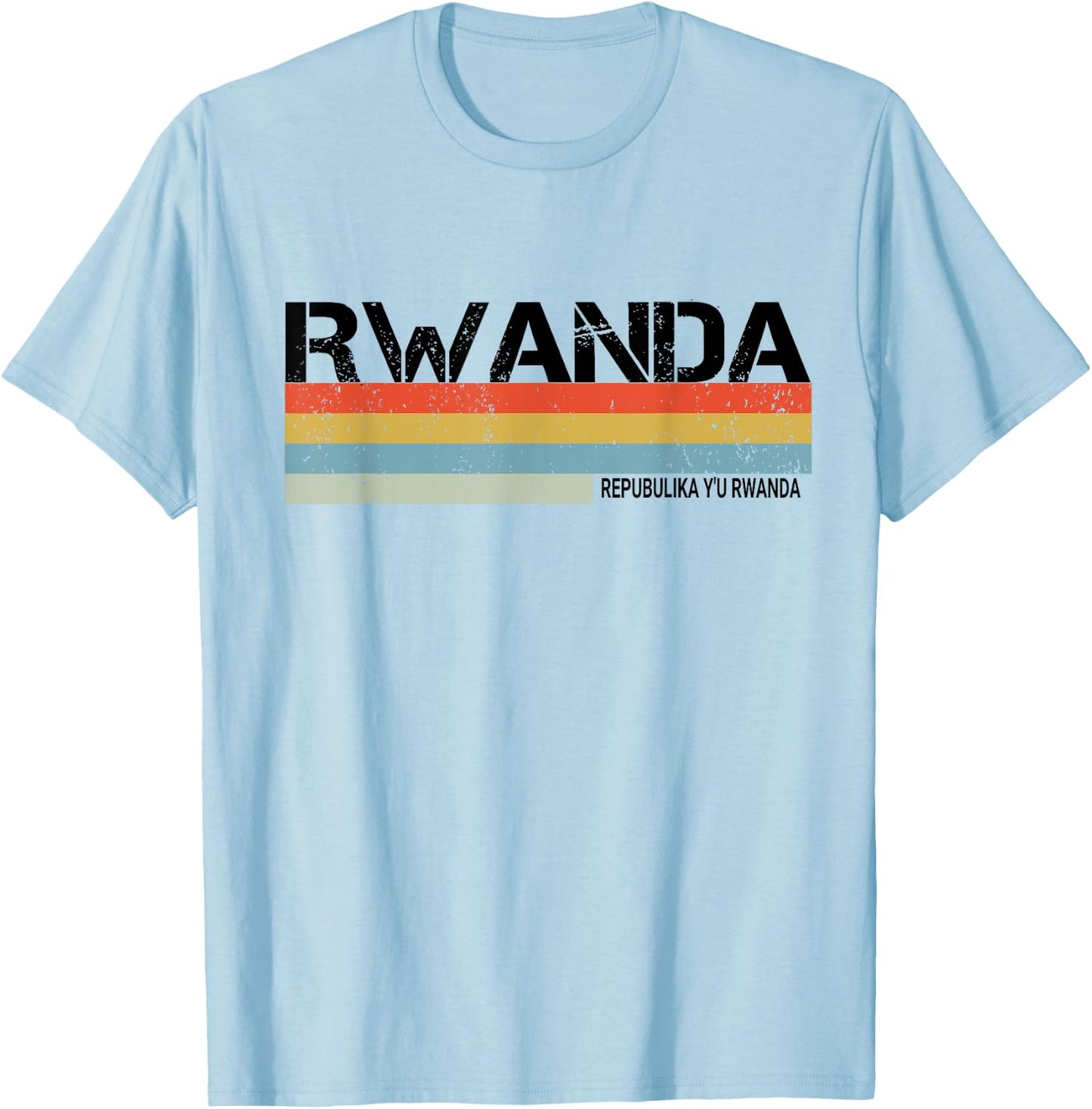 Rwanda T-Shirt - T-Shirt | Light Blue