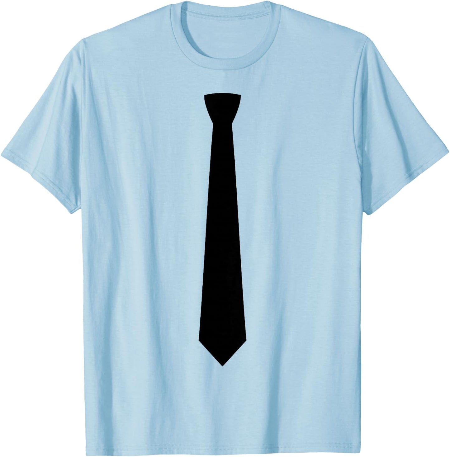 Ties Business Dress Code Elegant Carnival T-Shirt - T-Shirt | Light Blue