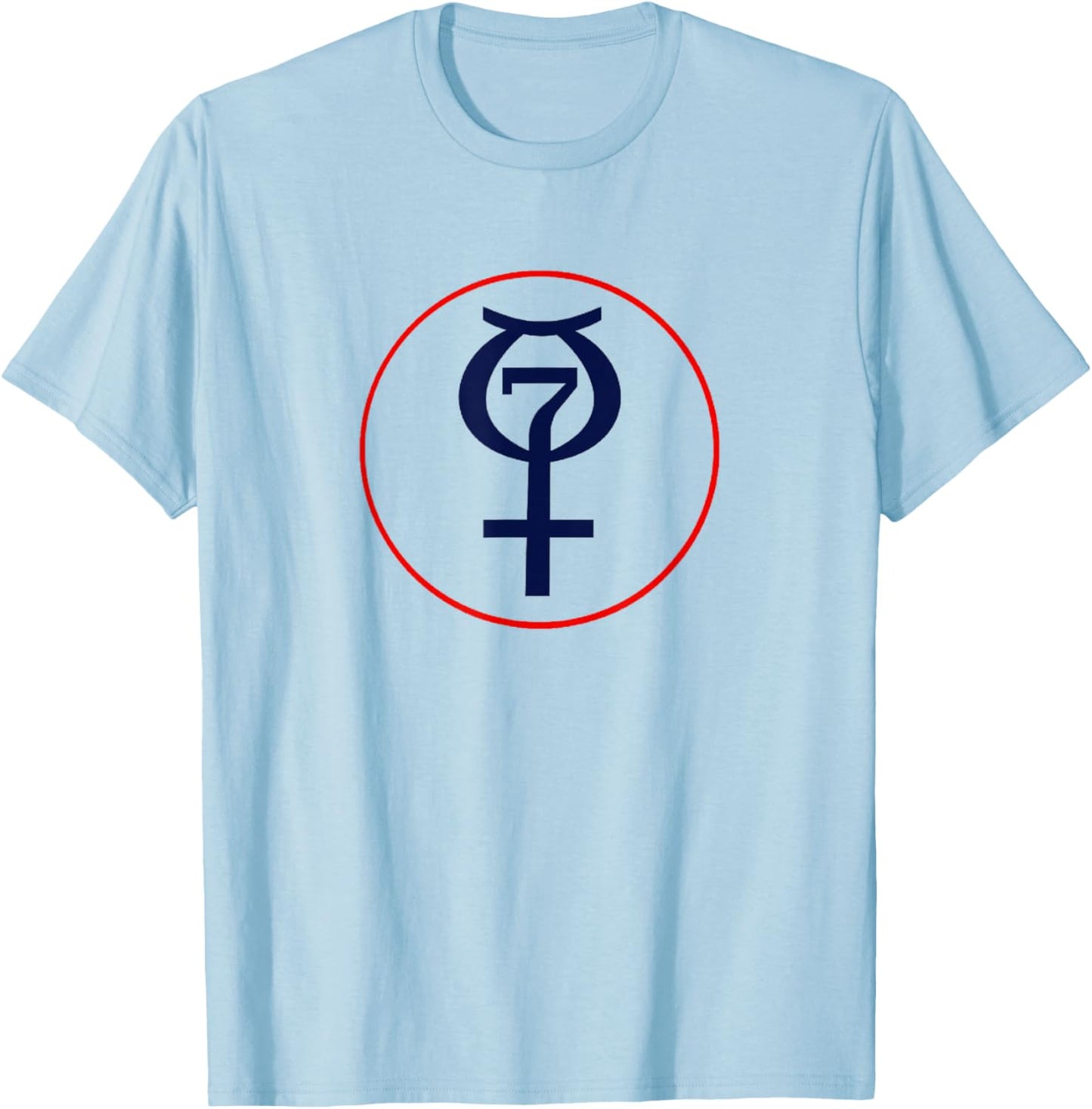 Project Mercury Seven Space Race T-Shirt - T-Shirt | Light Blue