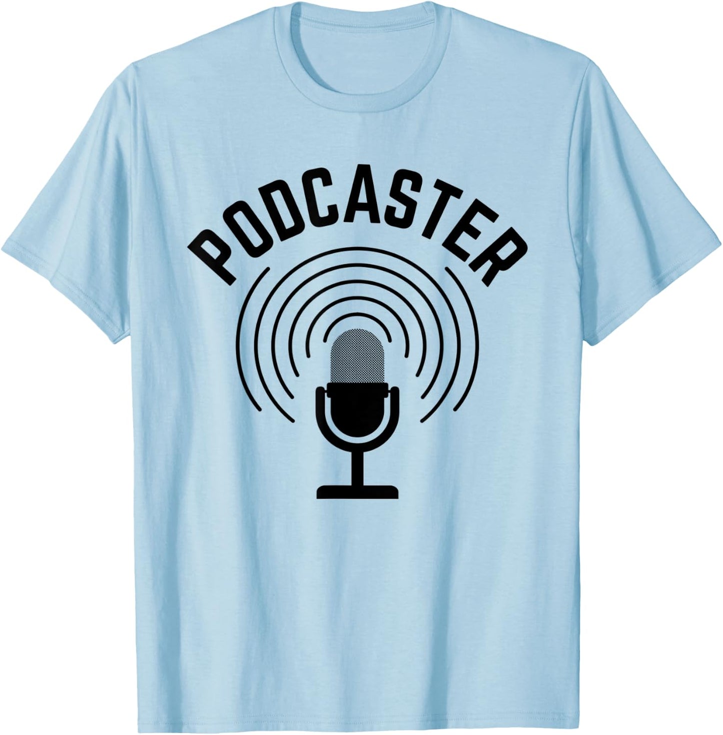 Podcaster T-Shirt - T-Shirt | Light Blue