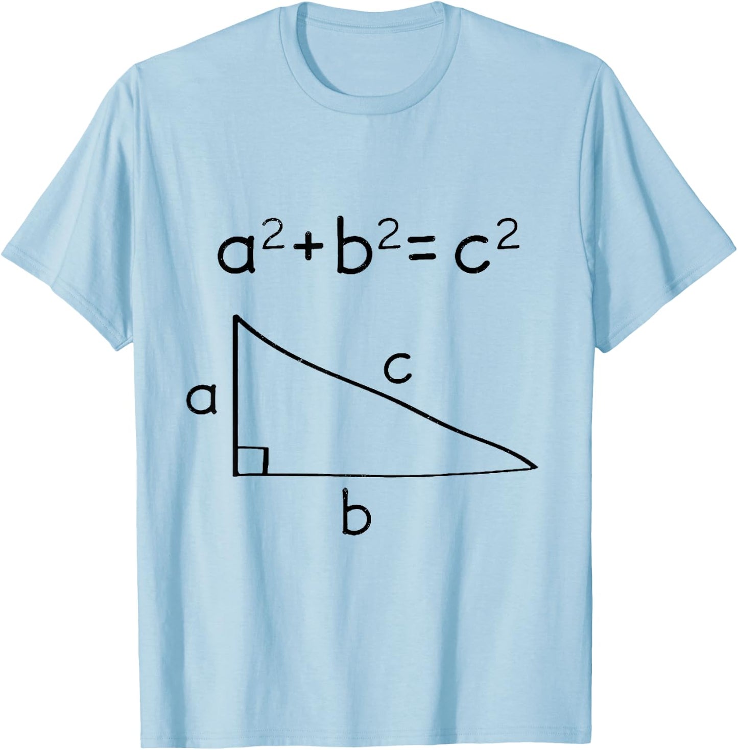 Pythagorean Theorem T-Shirt - T-Shirt | Light Blue