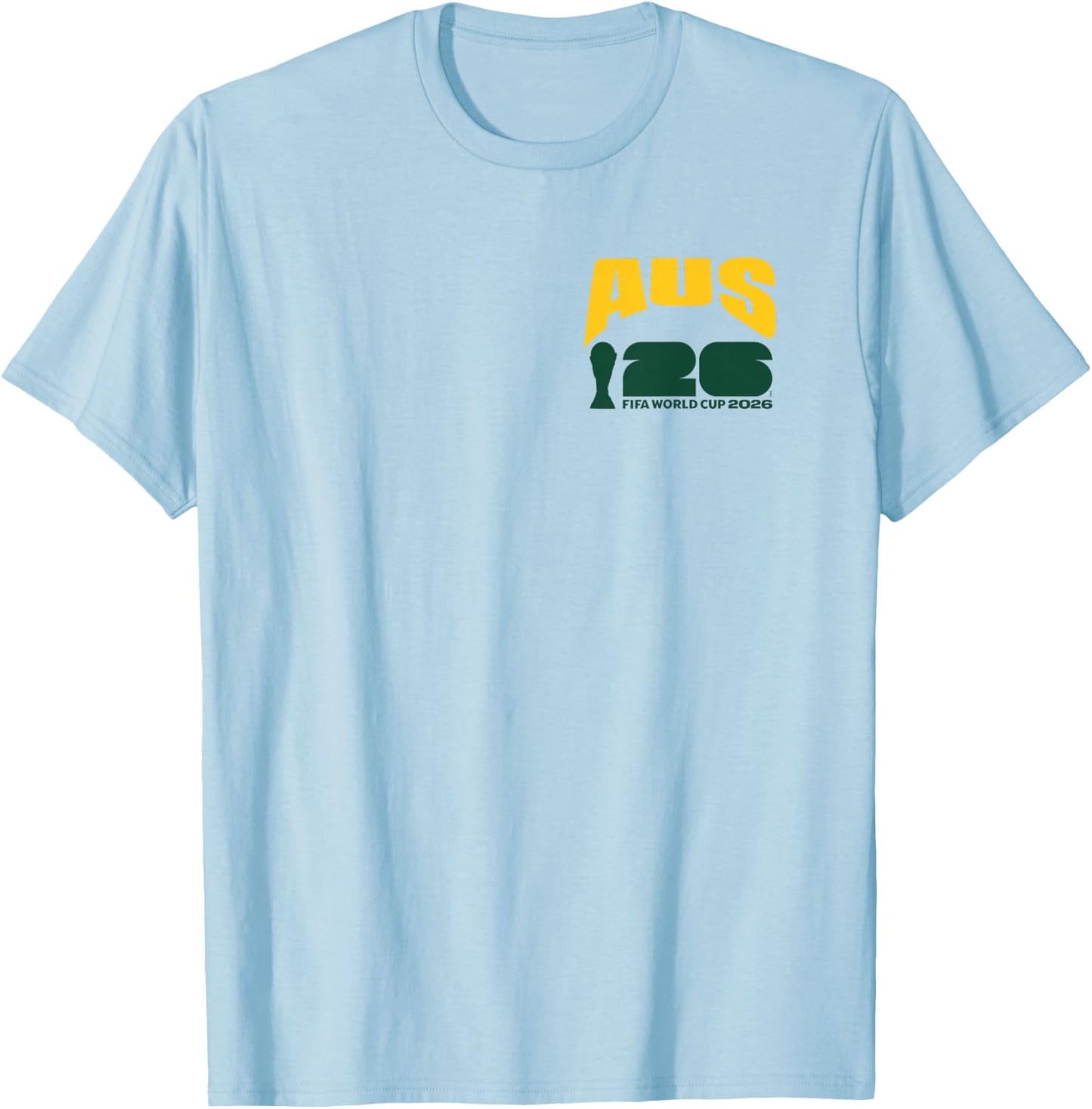 FIFA World CUP26 Australia Ball in Goal T-Shirt - T-Shirt | Light Blue
