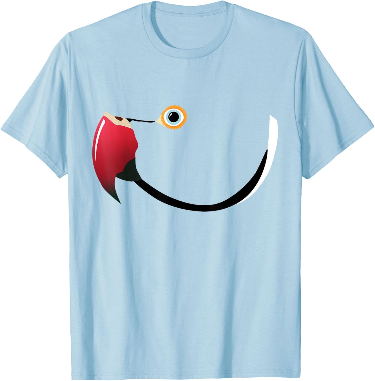 Indian Ringneck Parakeet - Blue T-Shirt - T-Shirt | Light Blue