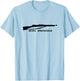 Springfield 1903 Shirt 1903A3 WW1 WWI WWII WW2 Sniper 30-06 T-Shirt - T-Shirt | Light Blue