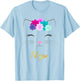 Alyssa Name Gift Personalized Kitty Cat Men Women Kids T-Shirt - T-Shirt | Light Blue