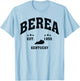 Vintage Berea Kentucky KY Throwback Athletic Sport T-Shirt - T-Shirt | Light Blue