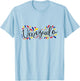 Venezuela - La Vinotinto Team Soccer Design for Venezuelans , white, S T-Shirt - T-Shirt | Light Blue