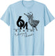 Bucking Bull Rodeo 6M Ranch 6262 T-Shirt - T-Shirt | Light Blue