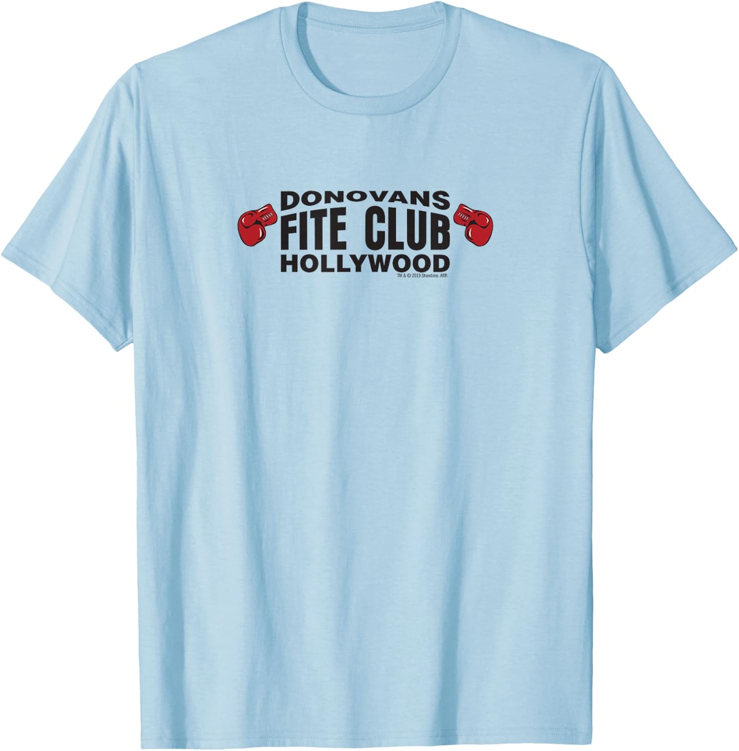 Ray Donovan Donovan's Fite Club Gloves T-Shirt - T-Shirt | Light Blue