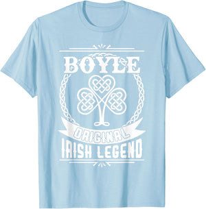 Boyle original irish legend st patricks day T-Shirt - T-Shirt | Light Blue