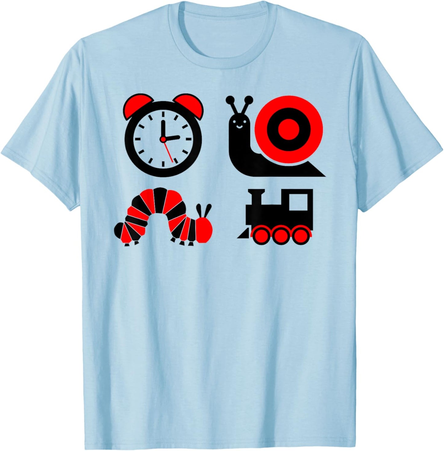 High Contrast Baby T-Shirt - T-Shirt | Light Blue