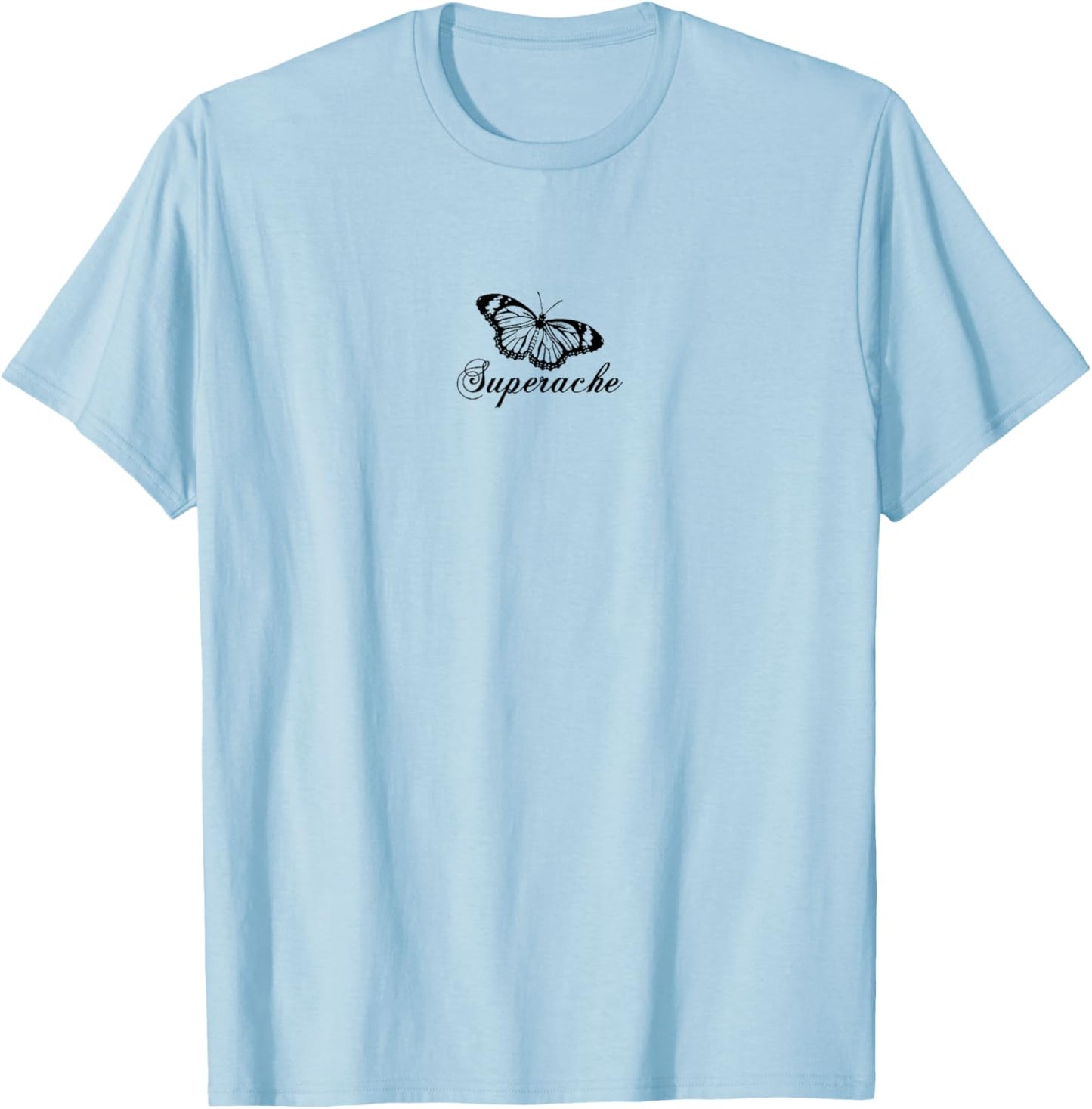 Official Conan Gray Superache White T-Shirt - T-Shirt | Light Blue