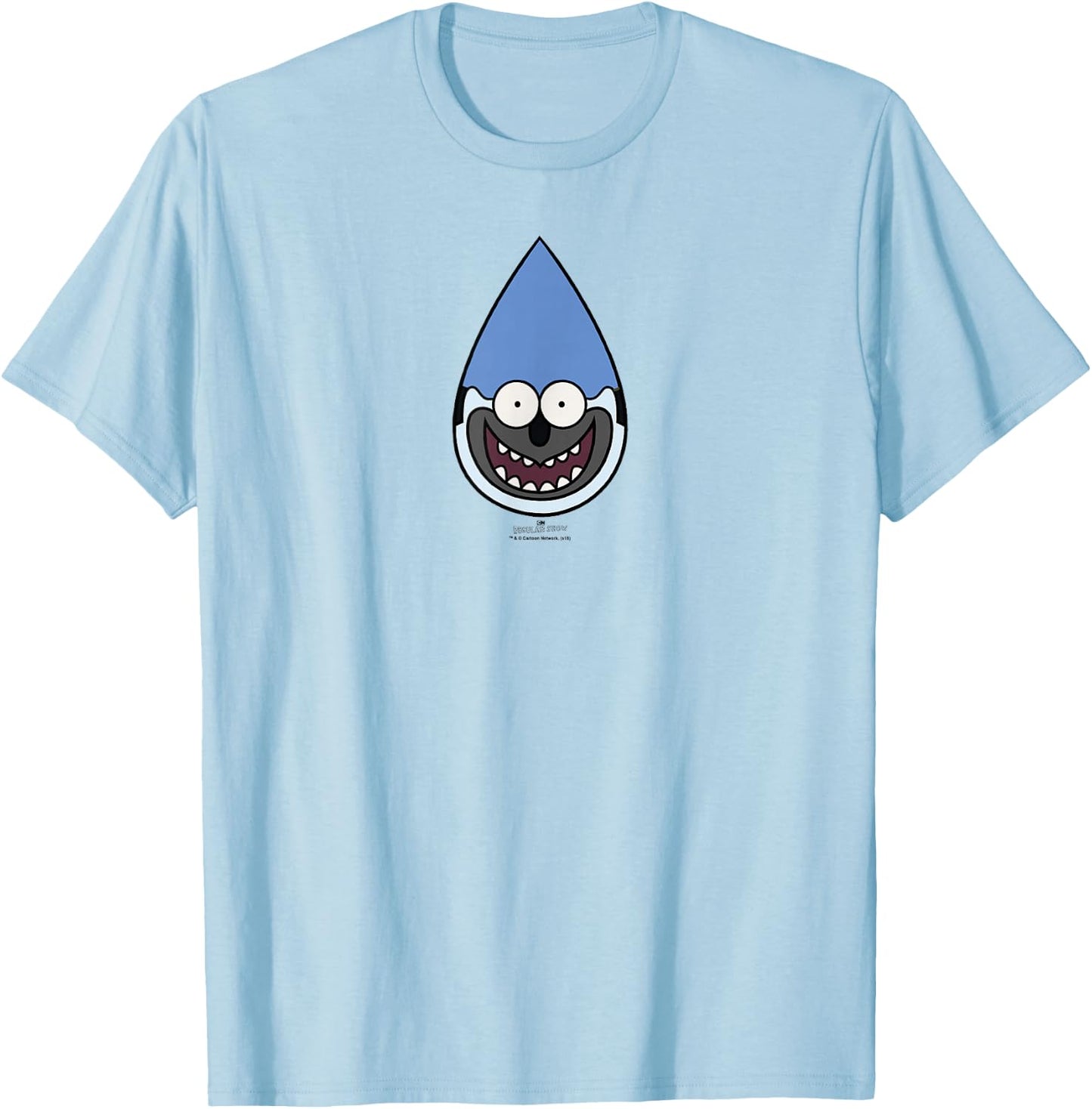 Regular Show Mordecai T-Shirt - T-Shirt | Light Blue