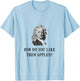 Sir Isaac Newton Apple Funny Nerd T-Shirt - T-Shirt | Light Blue