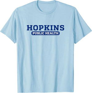 Johns Hopkins University Bluejays Public Health T-Shirt - T-Shirt | Light Blue