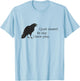 Cawed I Love You Funny Sayings Sarcastic Crow Gifts Crows T-Shirt - T-Shirt | Light Blue