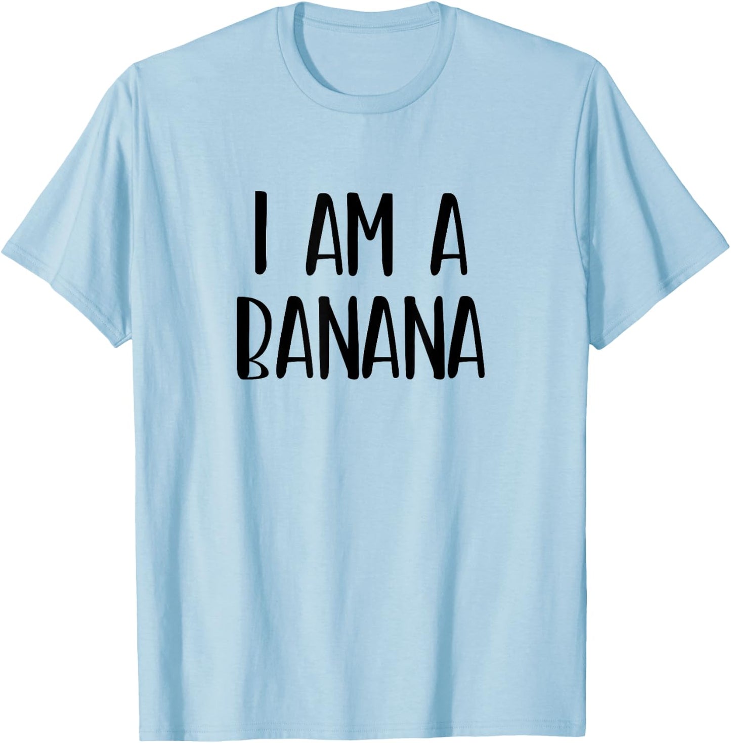 I Am A Banana Halloween I'm Simple Costume Lazy T-Shirt - T-Shirt | Light Blue