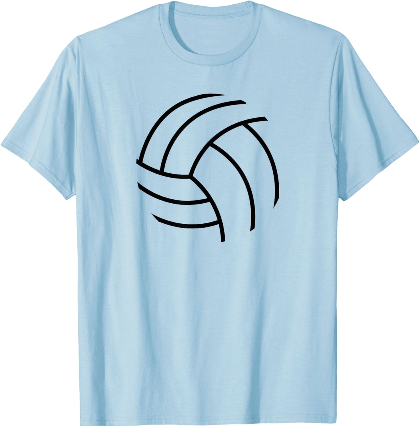 Plain Volleyball for volleyball player Girls Woman Teen T-Shirt - T-Shirt | Light Blue