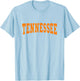 TENNESSEE - Throwback Design - Classic T-Shirt - T-Shirt | Light Blue