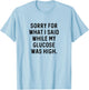 Funny Type 1 Type 2 Diabetes Diabetic High Glucose T-Shirt - T-Shirt | Light Blue