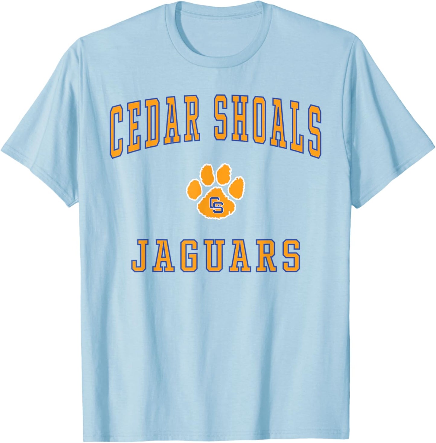 Cedar Shoals High School Jaguars T-Shirt - T-Shirt | Light Blue
