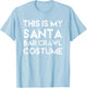 Santa Bar Crawl Costume Santa Shirts Pub Crawl Beer T-Shirt - T-Shirt | Light Blue