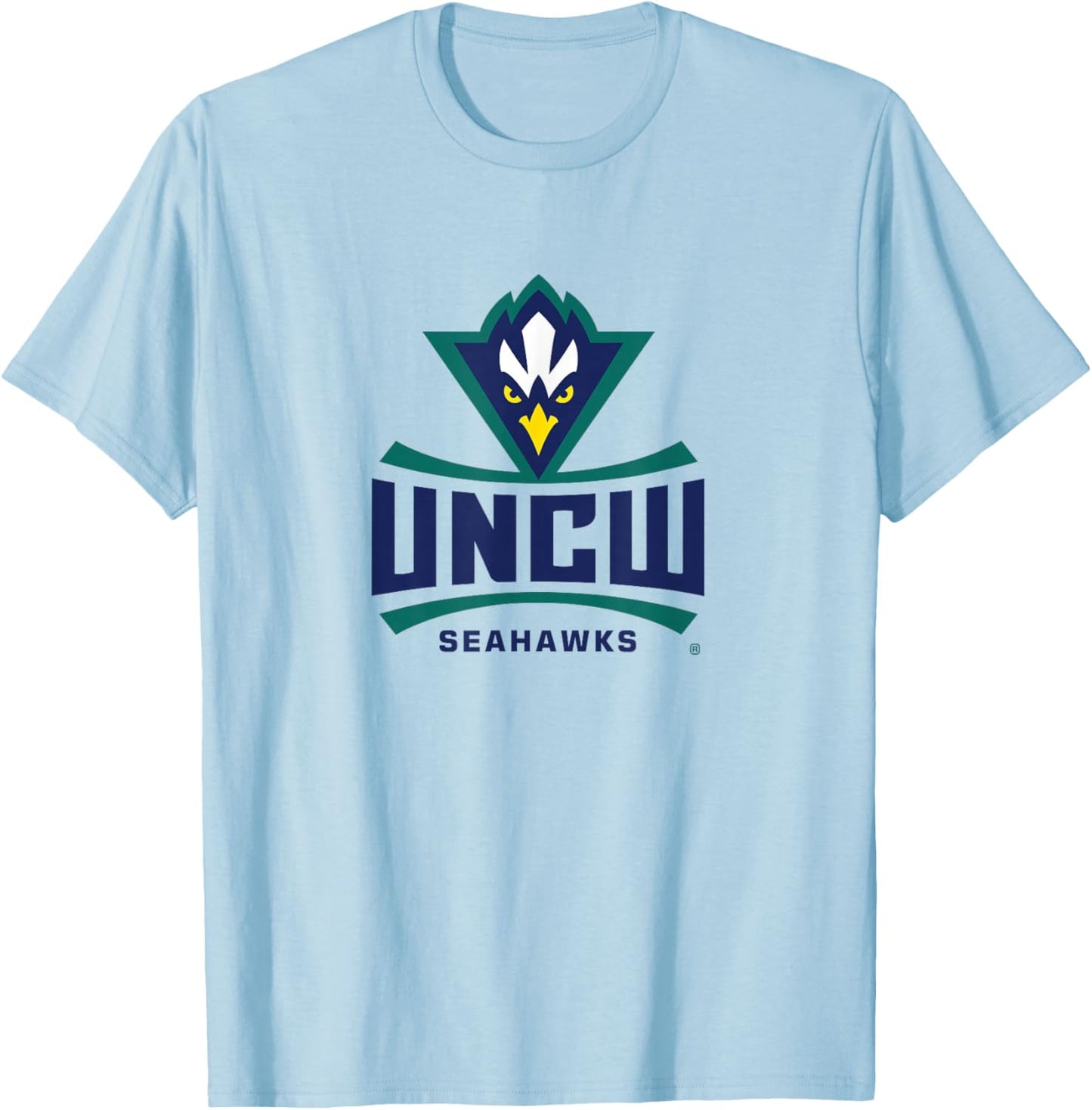 UNCW Seahawks Apparel Sports Fan T-Shirt - T-Shirt | Light Blue