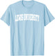Lewis University Flyers School Name Arch T-Shirt - T-Shirt | Light Blue