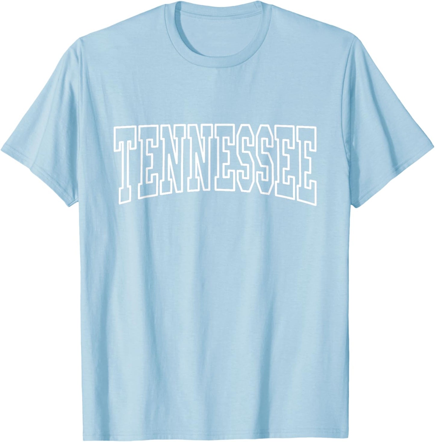 TENNESSEE - Throwback Design - Classic T-Shirt - T-Shirt | Light Blue