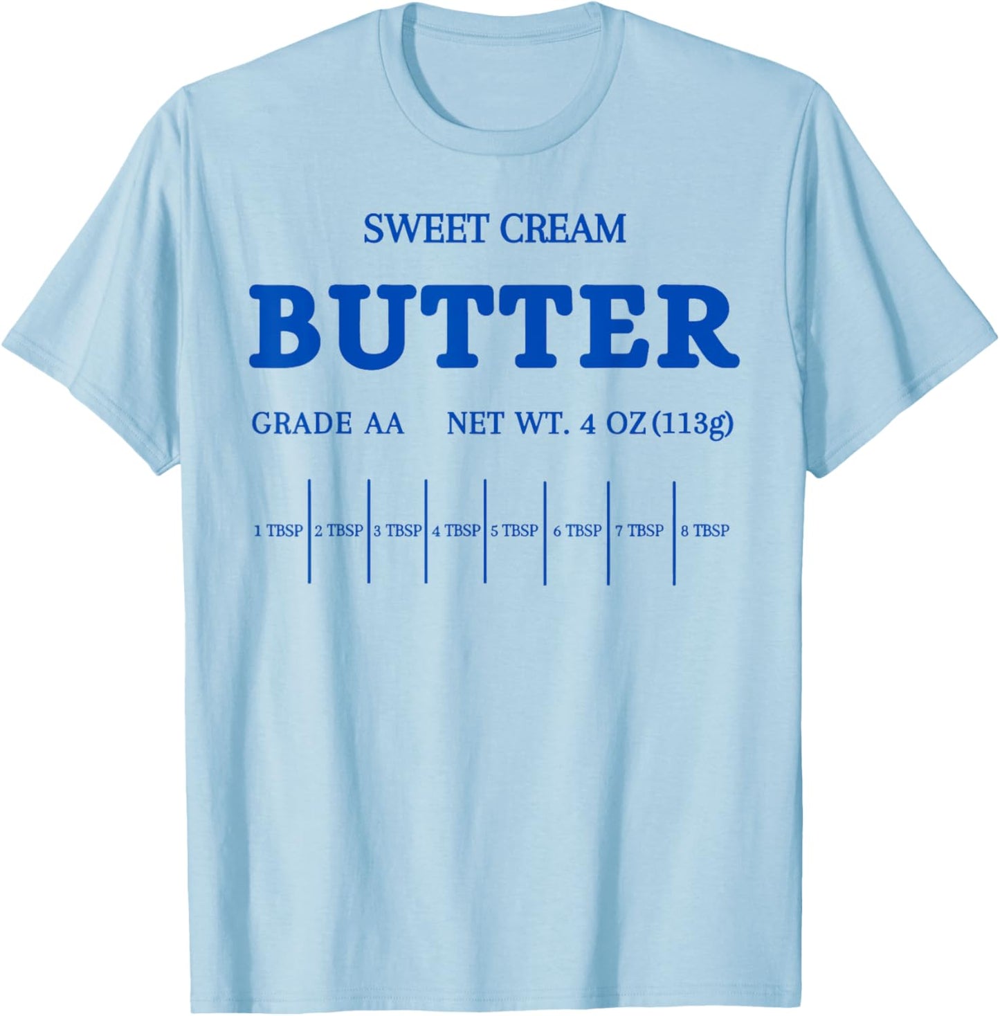 Sweet Cream Butter T-Shirt - T-Shirt | Light Blue